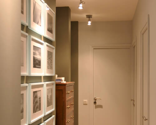 Philippe Del Zotto, agencement d'intérieur près de Lyon. Rénovation totale d'un appartement de 110m² à Saint Foy les Lyons.