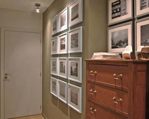 Philippe Del Zotto, agencement d'intérieur près de Lyon. Rénovation totale d'un appartement de 110m² à Saint Foy les Lyons.